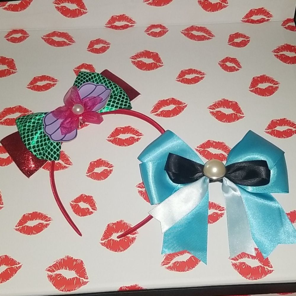 Little Mermaid headband set